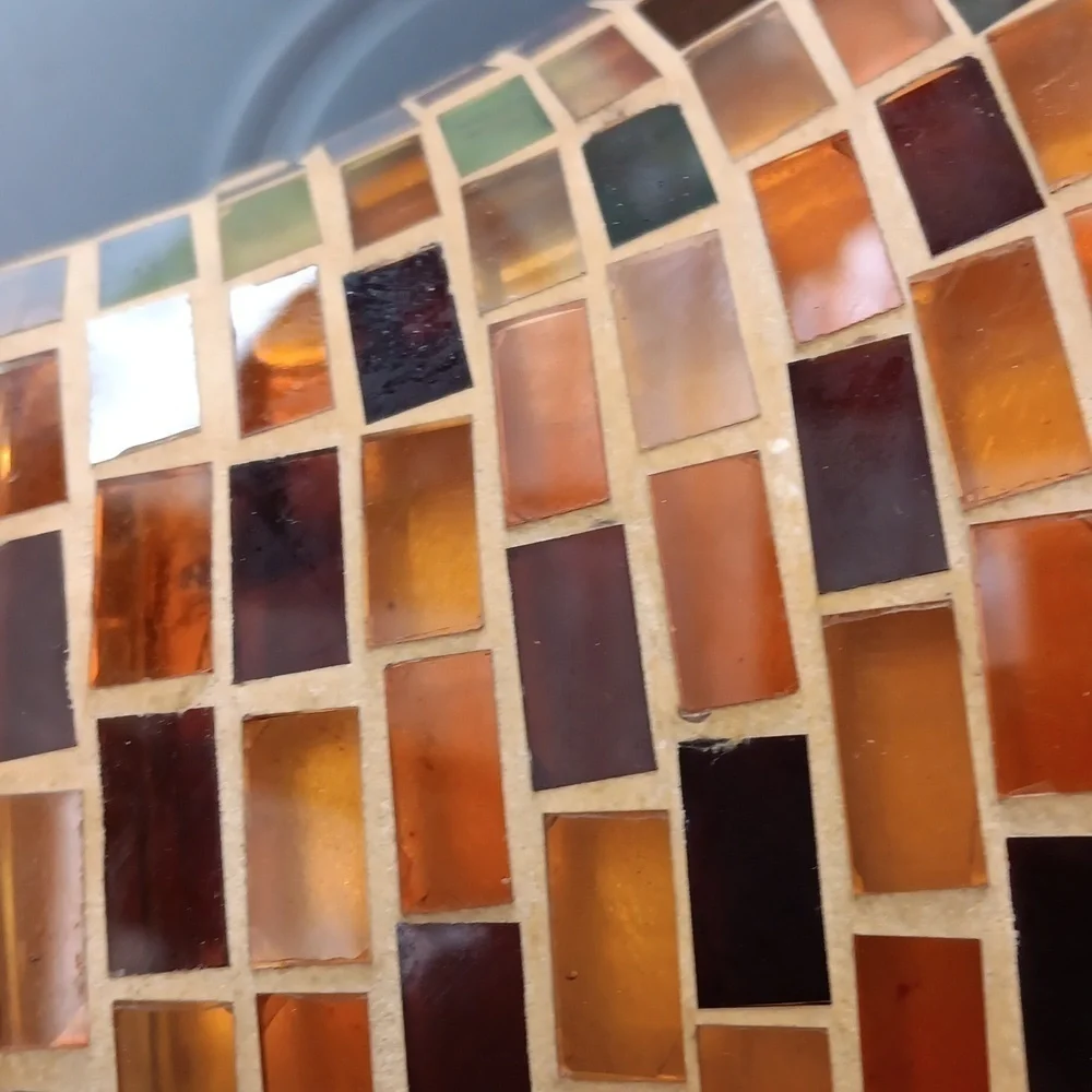 FTD mosaic brown bowl